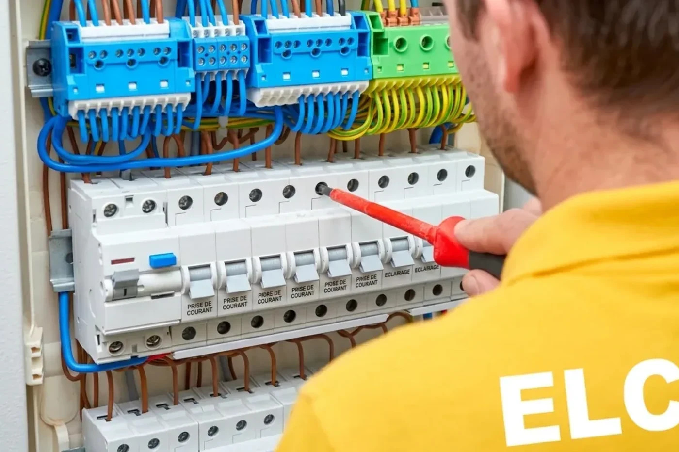 Installation de tableau électrique